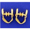 Image 2 : 18K Gold Cufflinks