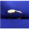 Image 2 : 18K Vintage Gold and Platinum Diamond Ring