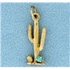 Image 1 : Cactus Pendant with Turquoise