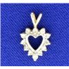 Image 1 : Diamond Heart Pendant