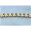 Image 1 : Elegant Sapphire and Diamond Bracelet
