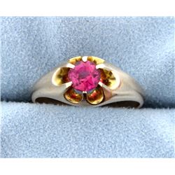 Pink Tourmaline Ring