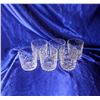 Image 4 : Lismore Pattern Waterford Crystal - 9 pieces
