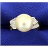 Image 1 : Diamond & Pearl Ring