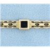 Image 2 : Italian Made Multi Color Gemstone Bracelet