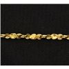 Image 2 : 24 Inch 18K Nugget Chain