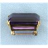 Image 1 : 22ct Amethyst Pin