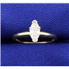Image 1 : .57 Carat Diamond Solitaire 14k Ring