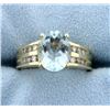 Image 1 : Topaz and Diamond Ring