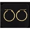 Image 2 : 14K Hoop Earrings