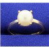 Image 1 : Cultured 8mm Pearl Ring