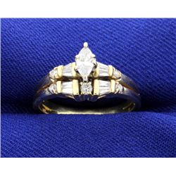 Diamond Engagement Set
