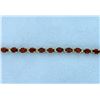 Image 1 : 10 Carat Garnet 14k Bracelet