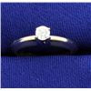 Image 1 : Diamond 14k Solitaire Ring