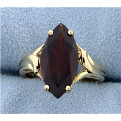 Garnet Marquise Large 14k Ring