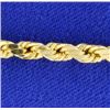 Image 2 : 8 1/4 Inch Rope Style Bracelet