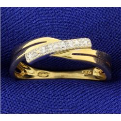 18K Gold with Diamonds Band