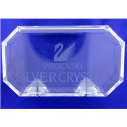 Swarovski Rectangular Crystal Plaque