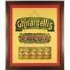 Image 2 : Extremely Rare Ghiradelli Cocoa Die Cut Tin Sign