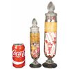 Image 1 : Two Very Small Columbia Cylinder Candy Jars