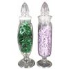 Image 1 : Two Glass Candy Display Jars