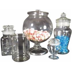 Collection of Country Store Display Jars