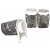 Image 1 : Three  Aridor Biscuit Display Jars