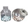 Image 1 : Two Country Store Glass Biscuit Display Jars