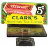 Image 1 : Clarke's Teaberry Gum Tray and Cardboard Sign