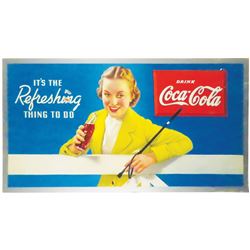 Coca Cola Cardboard Poster