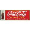 Image 1 : 1931 Coca Cola Embossed Tin Sign