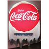 Image 2 : Rare Enjoy Coca Cola "Free Refill" Large Plastic Sign