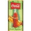 Image 1 : 1932 Coca Cola  Cardboard Cut Out Bottle Signs
