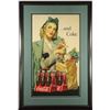 Image 1 : 1930's Coca Cola Cardboard Sign