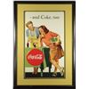 Image 1 : 1940's Coca Cola Cardboard Sign