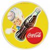 Image 1 : Coca Cola "Sprite Boy" Self Framed Tin Sign