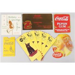 Collection of Coca Cola Ephemra