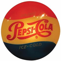 1951 Pepsi Light Up Button Sign