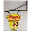 Image 2 : Howel's Root Beer Die Cut Tin Hanging Sign