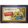 Image 1 : Dr. Pepper Self Framed Cardboard Sign