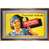 Image 1 : Dr. Pepper Self Framed Cardboard Sign