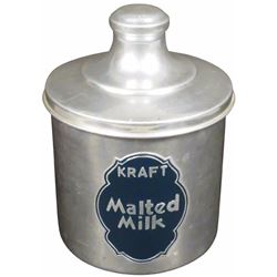 Kraft Malted Milk Aluminum Container