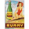 Image 1 : Rummy Die Cut Cardboard Easel Back Sign