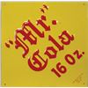 Image 1 : Mr. Cola 16 oz. Embossed Tin Sign