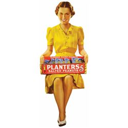 Planters Peanuts Cardboard Store Display