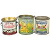 Image 1 : Three Peanut Butter Tins
