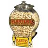 Image 1 : Planter's Peanut Store Display Jar and Shelf Sign