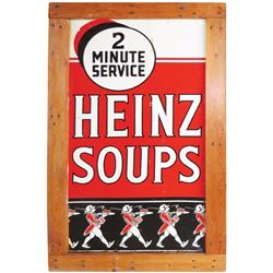 Large Heinz Soup Steel Sign