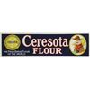 Image 1 : Rare Ceresota Flour Embossed Tin Sign