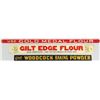 Image 1 : Three Flour and Baking Tin Shelf Strip Signs